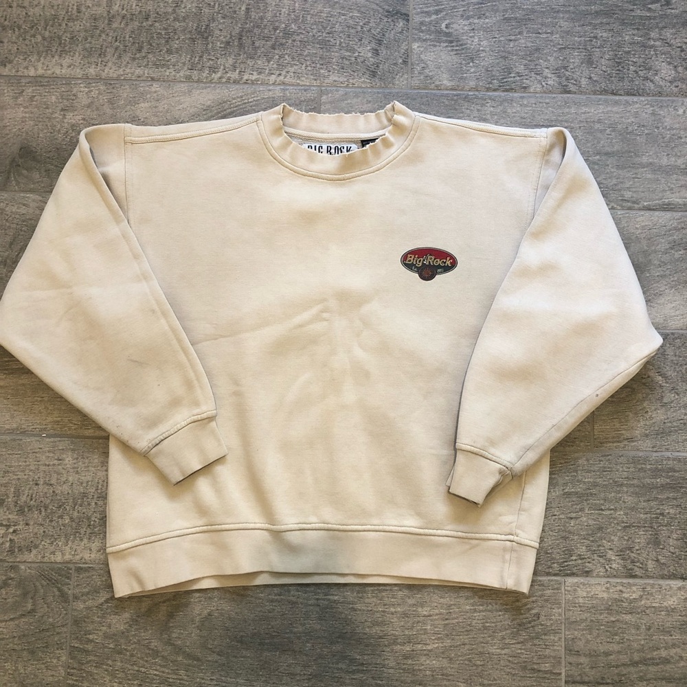 Vintage 90s Big Rock Outfitters Sweatshirt Retriever Dogs Sweater Adults Size S